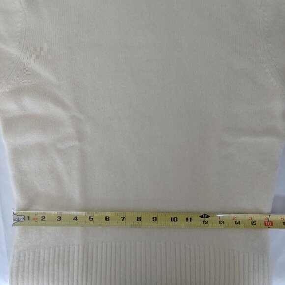 Elegant Cream Cowl Neck Sweater - Picture 14 of 15